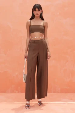 Cult Gaia Sets|Tops>TEREZA TOP - Affogato
