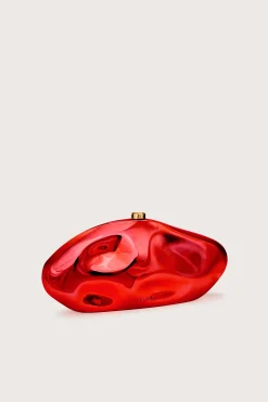 Cult Gaia Mini Bags|Clutches>THE CALDERA CLUTCH - Lollipop