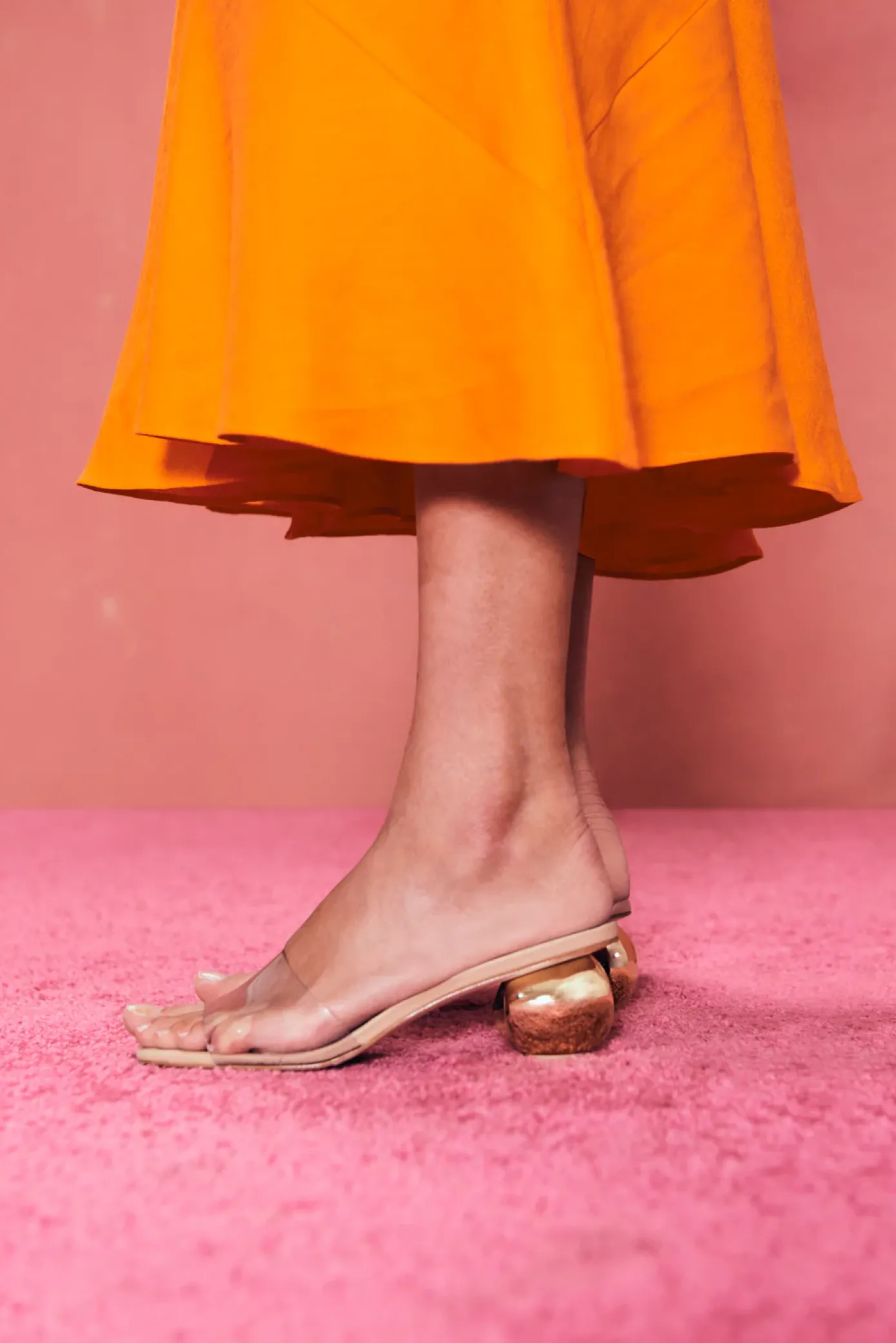Cult Gaia Shoes>TYRA MULE - Clear