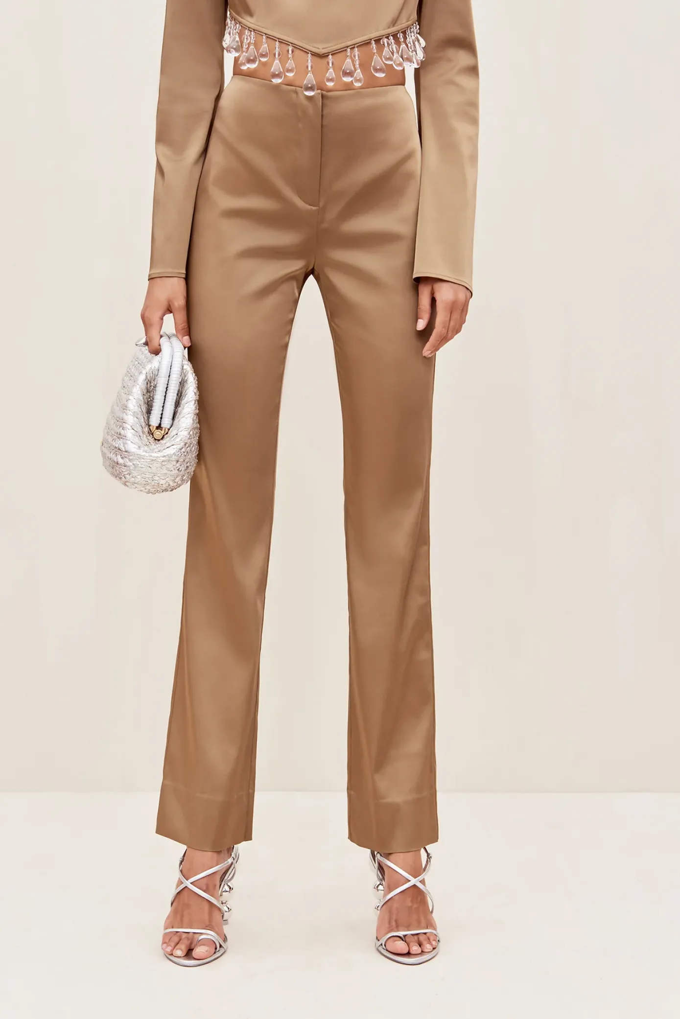 Cult Gaia Bottoms>VILLIE PANT - Affogato