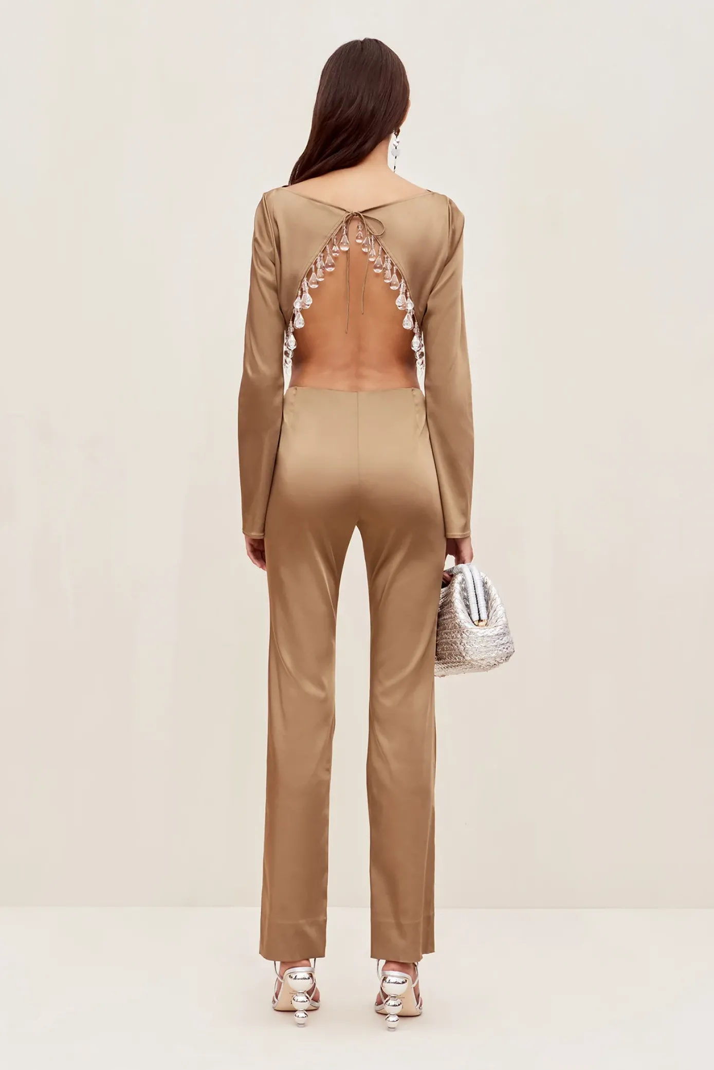 Cult Gaia Bottoms>VILLIE PANT - Affogato