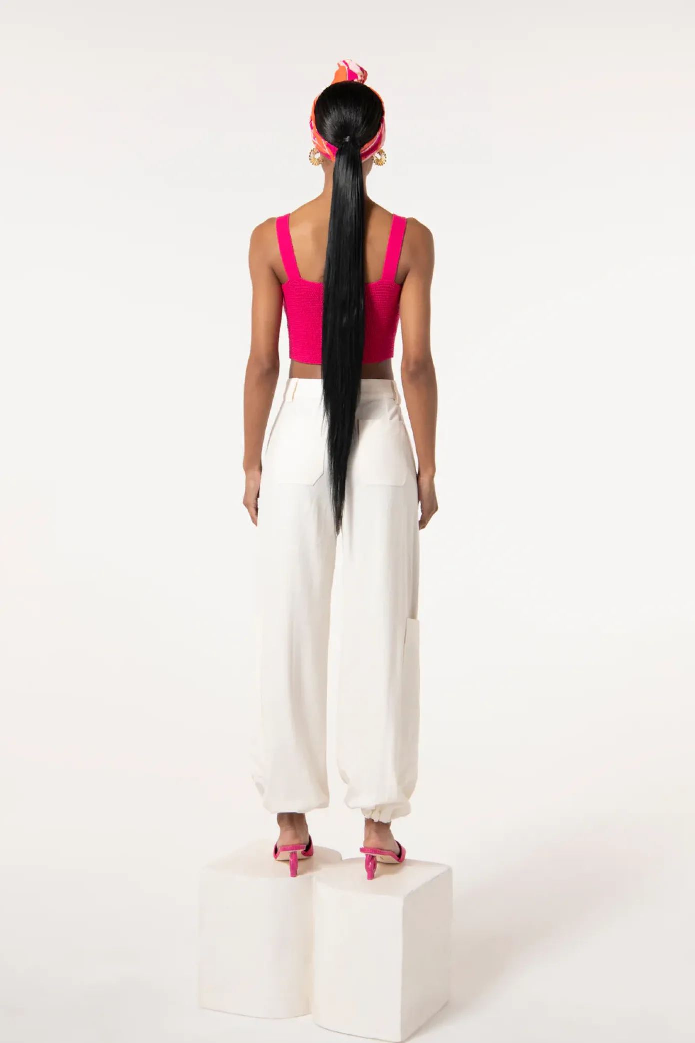 Cult Gaia Bottoms>WYNN PANT - Off White