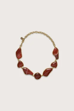 Cult Gaia Necklaces|Jewelry>YACHNE CHOKER - Amber